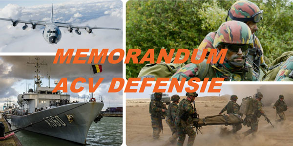 Memorandum ACV Defensie