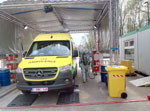 Provinciecommando ondersteunt ontsmetting van Gentse ambulances