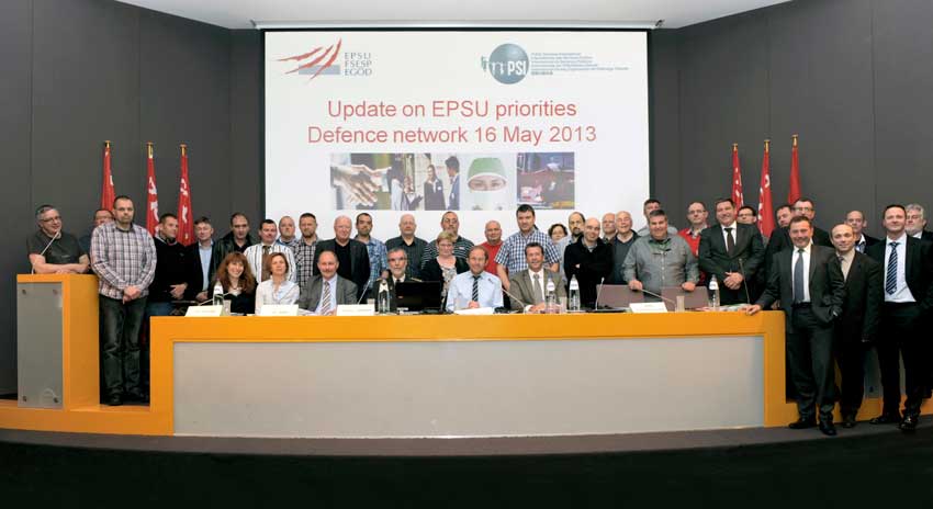 Groepsfoto congres EPSU
